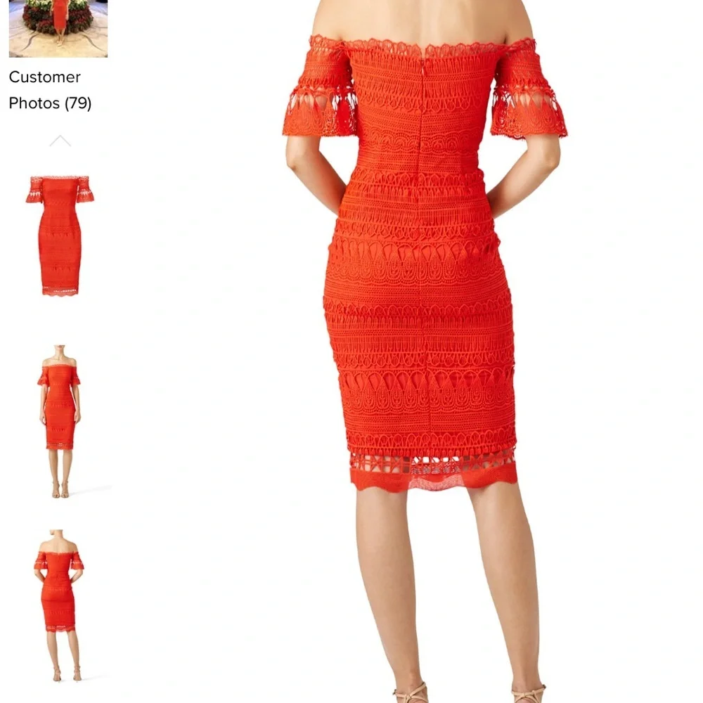 NEW Free People Saylor Mariah Red Lace Z13-17